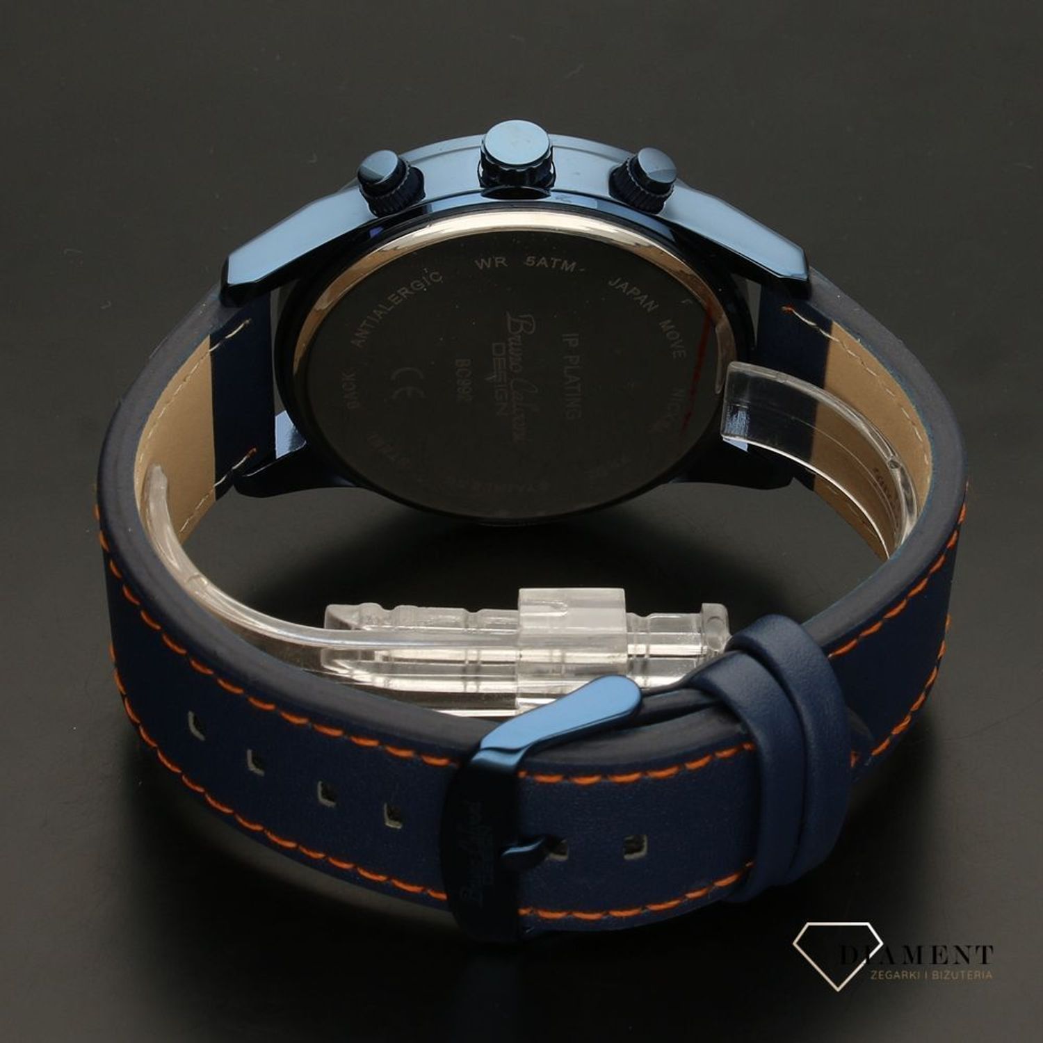 Zegarek męski Bruno Calvani BC992 pasek blue (1).jpg